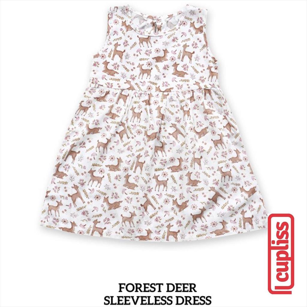 Little Palmerhaus Dress Sleeveless Forest Deer