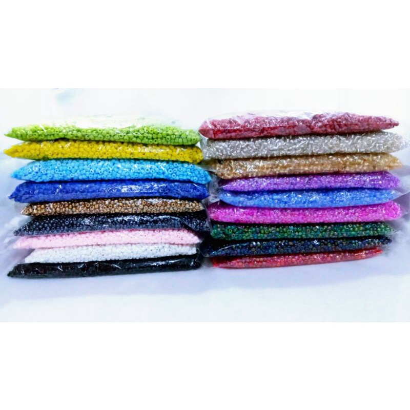 SR25 - Manik/Payet/Mote Pasiran 2mm,3mm,4mm berat +/- 450gram/Mote Manik/Mote Manic Payet/Mote