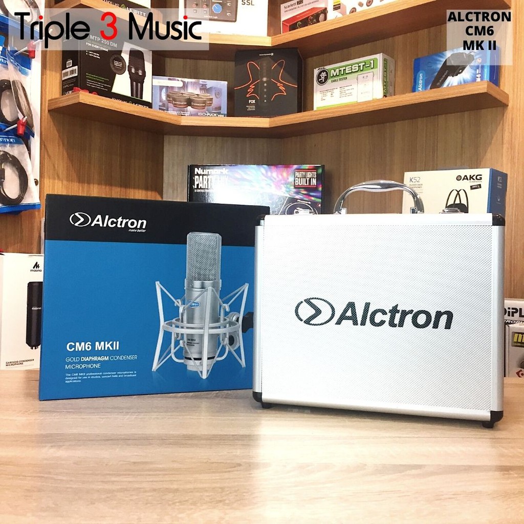 ALCTRON CM6 MK II Large Mic Condenser XLR Premium - CM6 ONLY