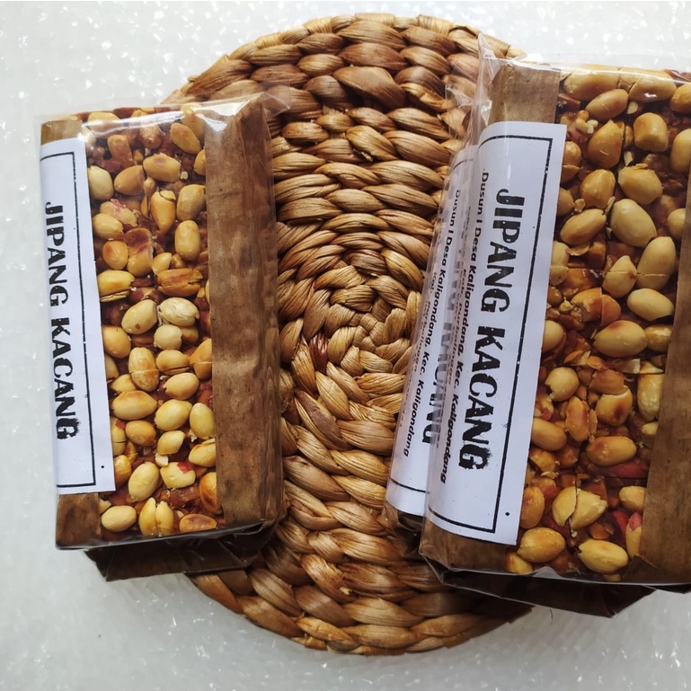 Jipang Kacang Gula Jawa Karamel Asli Khas Purbalingga / Makanan kekinian/cemilan enak/ Makanan Ringa