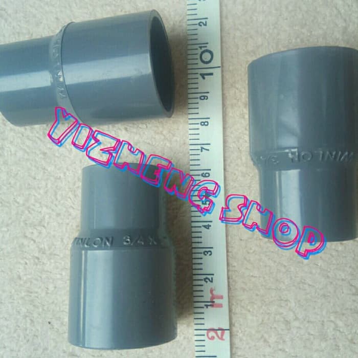SOCK REDUCER PVC 1 KE 3/4 ( 1 X 3/4 )