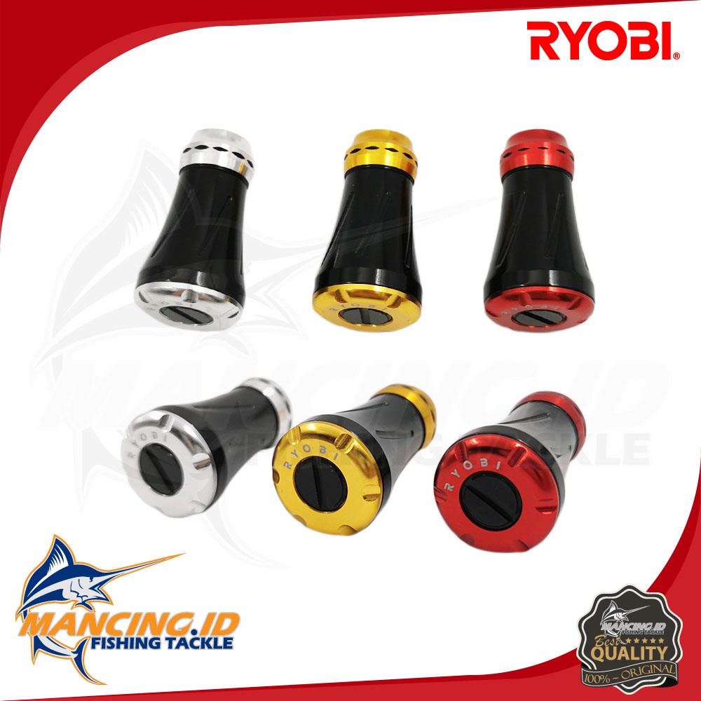 RYOBI KNOB RPKR-003 AKSESORIS HANDLE REEL ANTI KARAT STAINLESS STEEL AKSESORIS REEL KNOB PEGANGAN