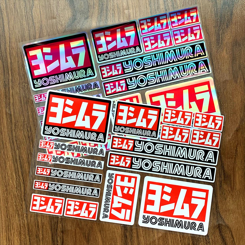 Stiker Reflektif Yoshimura Tahan Air Untuk Mobil