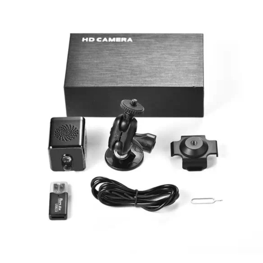 KAMERA PENGINTAI MINI TERSEMBUNYI CAMERA CCTV KECIL MINI SPY IP CAM HIDDEN CAMERA PENGINTIP HD JS68