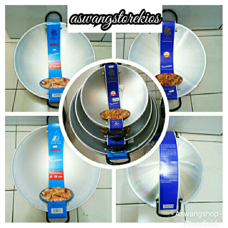 BIMA ORIGINAL Wajan / Wok Alumunium