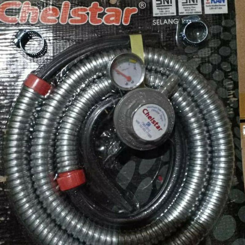 Chelstar ,  58G ,  Selang Pegulator Paket Meter