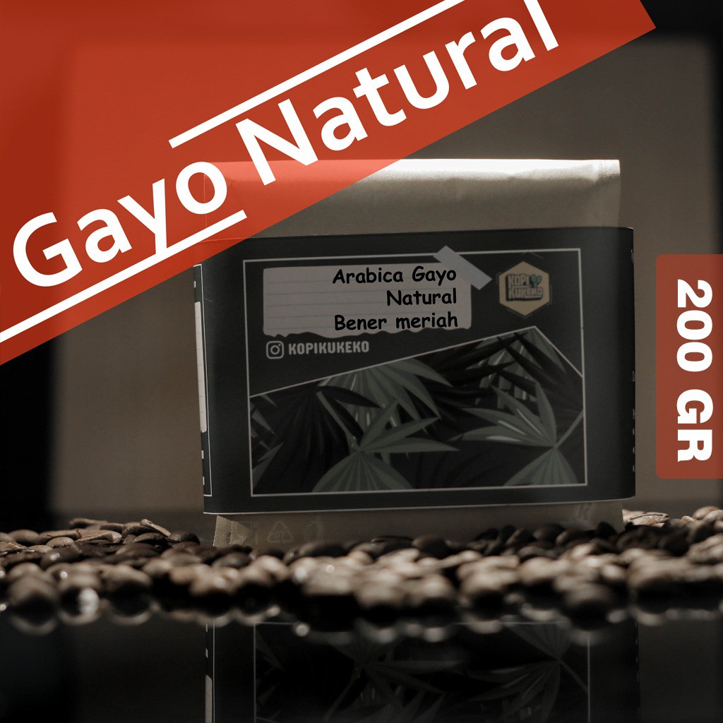 

KOPI ARABICA GAYO TAKENGON I NATURAL PROCESS I KOPI BUBUK / KOPI BIJI 200GR