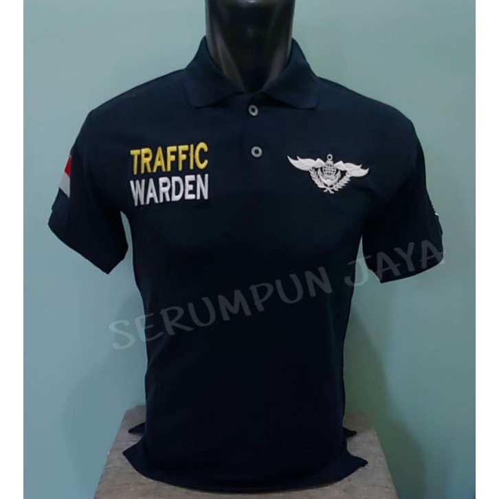 KAOS KERAH POLO DISHUB - KAOS DISHUB FULL BORDIR