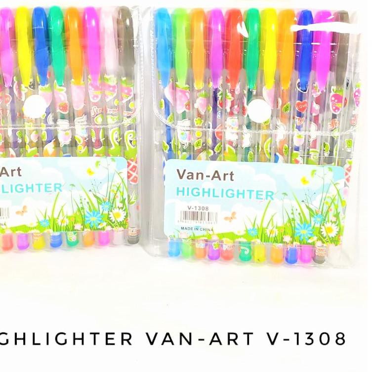 

vaPULPEN GLITER 12 WARNA SET BALLPOINT GLITTER PEN GLITTER 12 COLOUR WARNA WARNI va KB(A24B35)