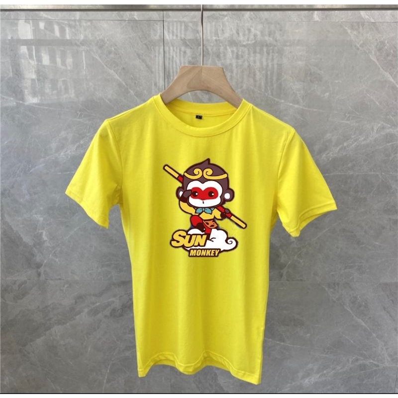 Baju Atasan Dewasa Sun Wukong Kaos Distro Pria Dan Wanita Baju Unisex Kaos Oblong Pria Tshirt Pria