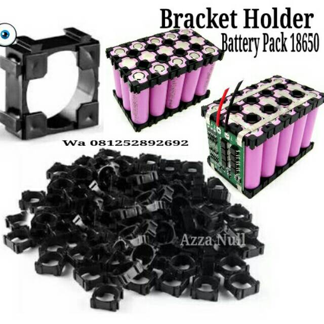 Bracket Holder Battery 18650
