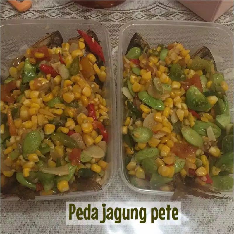 

Peda Jagung Pete Ready to Eat - Catering Rumahan - Catering Harian