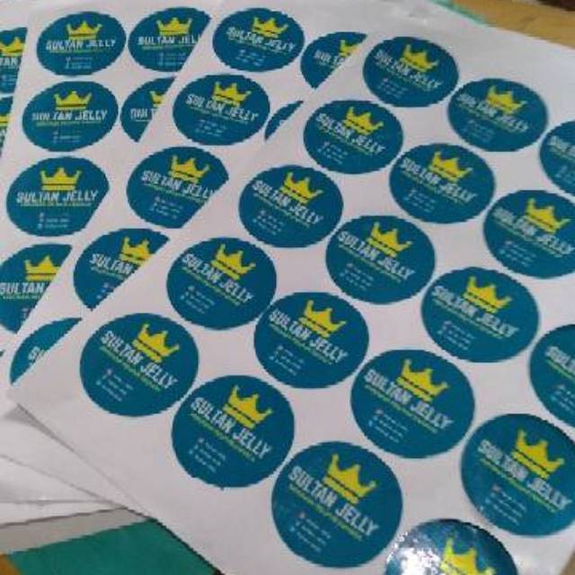 

STICKER LABEL GLOSSY/ KISS CUT & DIE CUT