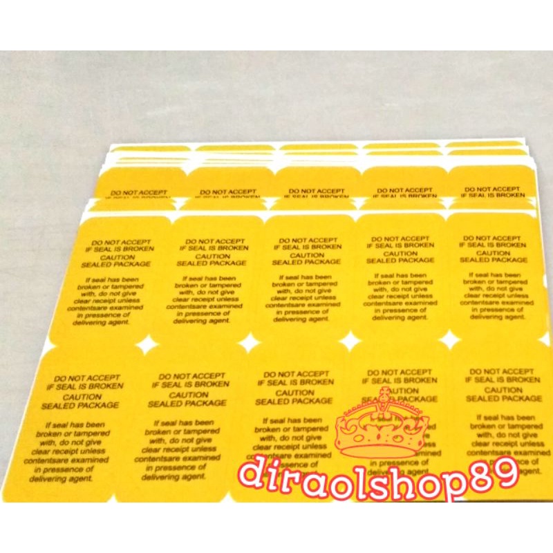 

stiker segel realme kuning