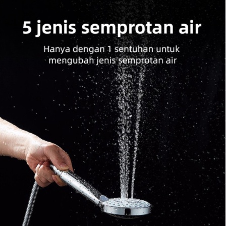 SHOWER KAMAR MANDI | SHOWER MANDI | SHOWER MANDI 150 CM STAINLESS | SHOWER SUPER HEMAT AIR |  TERMURAH |  BISA COD | xavla888store