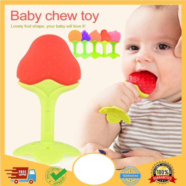 TEETHER BUAH / GIGITAN BAYI MODEL BUAH