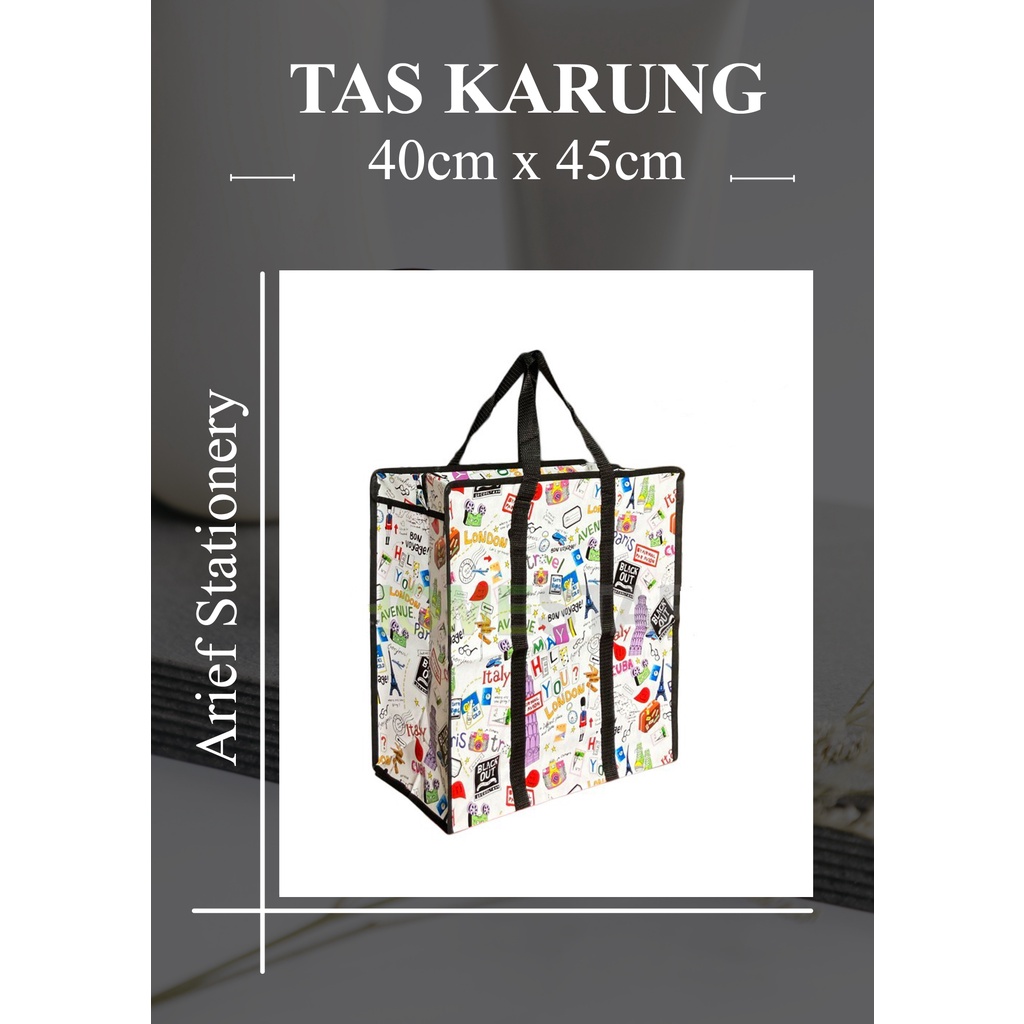 Tas Karung/Tas Serba Guna/Tas Laundry Ukuran 40 x 45 cm