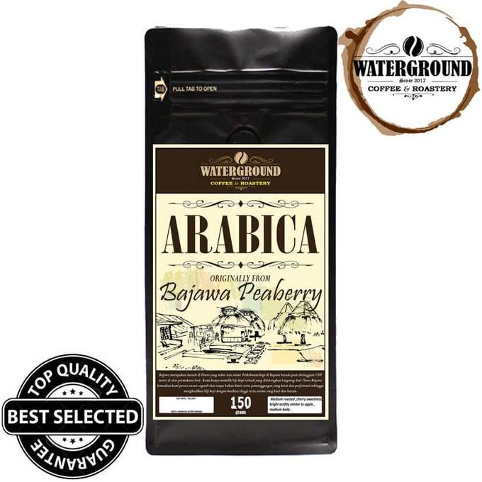 

S0JL Kopi Arabika Lanang / Jantan Flores Bajawa Peaberry 150grams