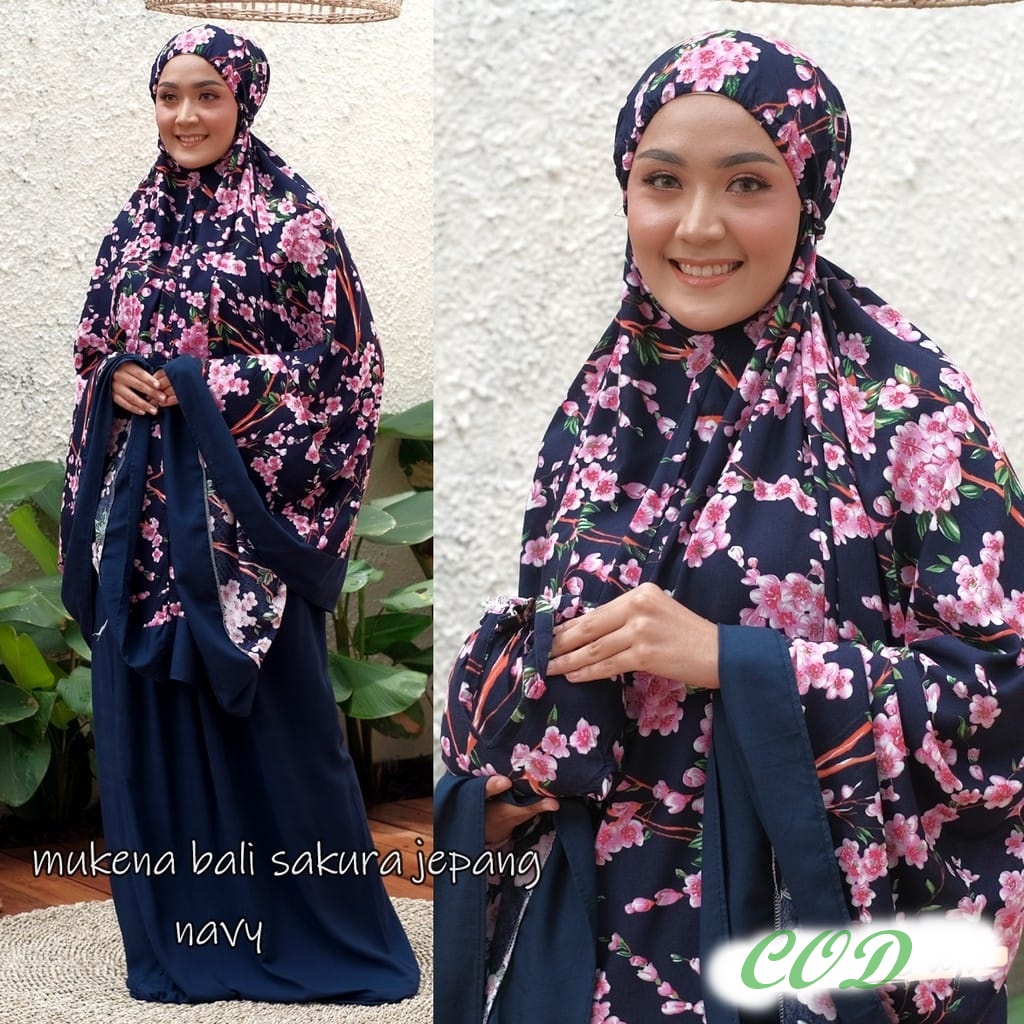 Mukena Bali Sakura Jepang Aulia Wanita Terbaru 2021