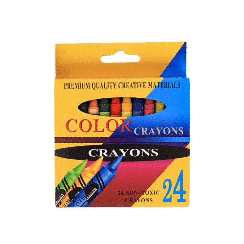 

Crayon warna set isi 24 untuk menggambar dan mewarnai