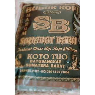 Kopi Hitam SB 120g / KOPI GILING ASLI SUMATRA BARAT / KOPI CAP SAHABAT BARU