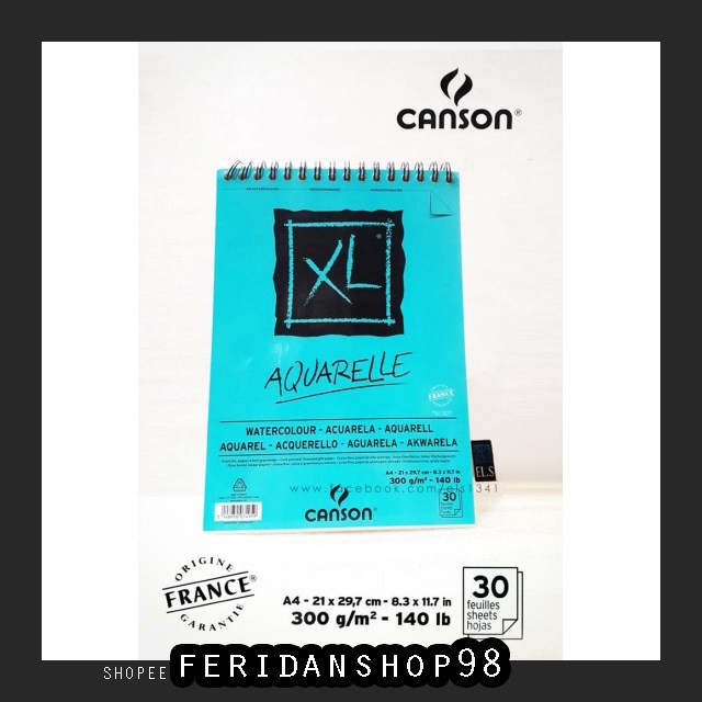 

BT372 CANSON XL AQUARELLE BEST A4 BY FERIDANSHOP98