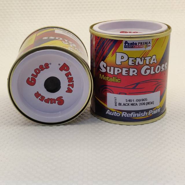 PENTA SUPER GLOSS BLACK MICA 209 NEW CAT BODY CAT DUCO 200ml