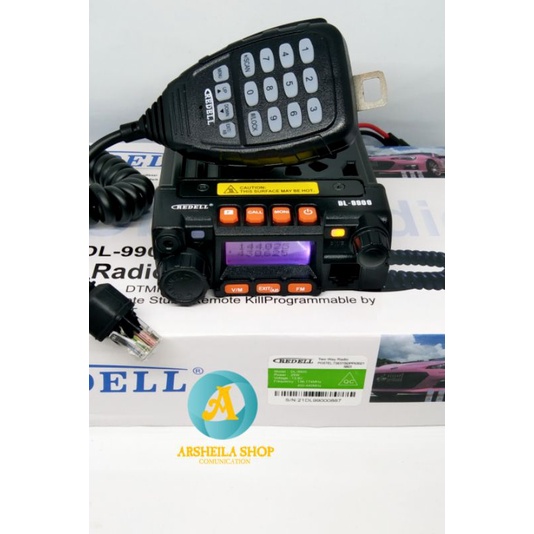 Radio RIG mini REDEL DL 9900 dual band 25 watt