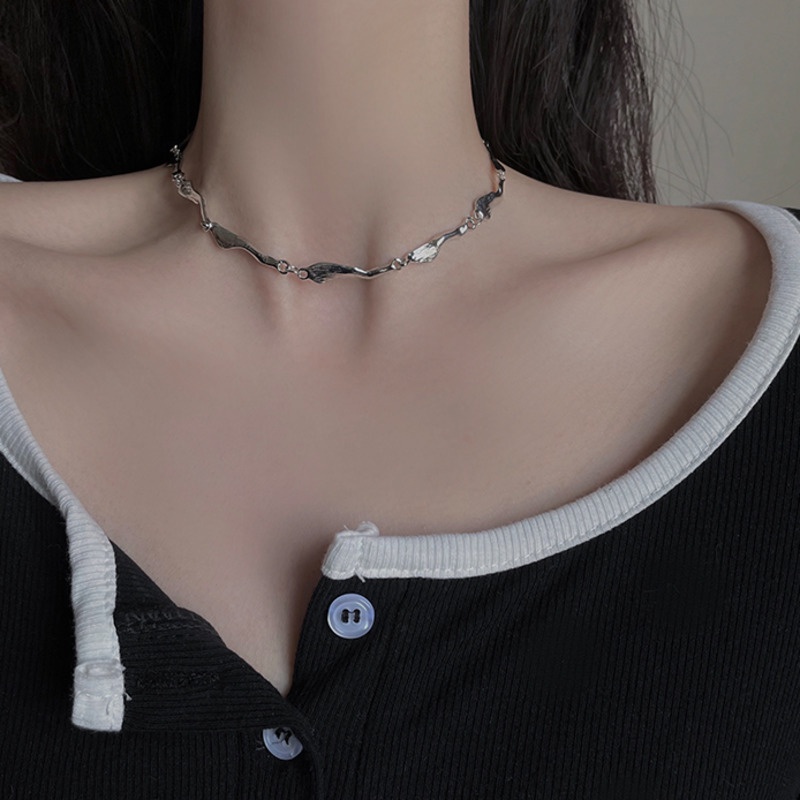 Necklace Accessories Light Luxury Simple Short Style Clavicle Chain