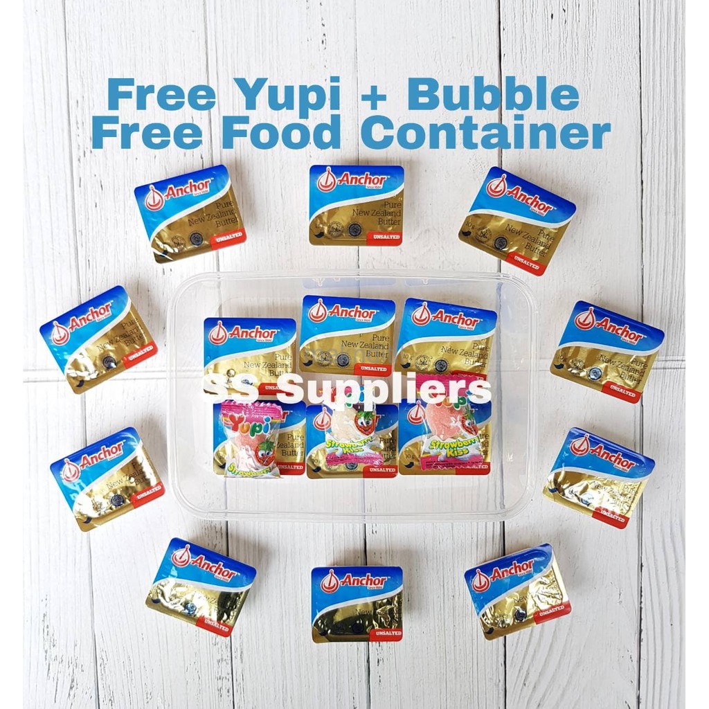 

Anchor Unsalted Butter 10 x 10 gr, Best Seller!