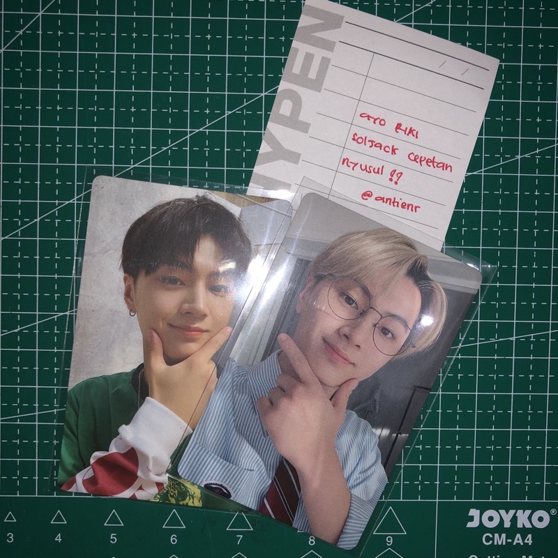 [BOOKED] ENHYPEN SOLJACK JAY POTTER JAY ESSEN CHARY