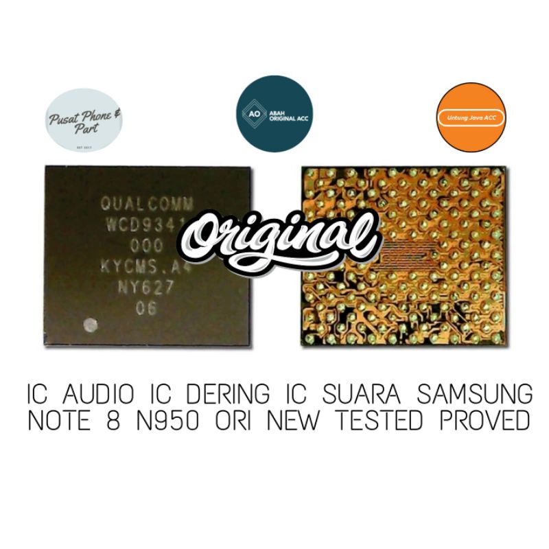 IC AUDIO SAMSUNG NOTE 8 N950 IC SUARA IC DERING ORIGINAL TESTED PROVED