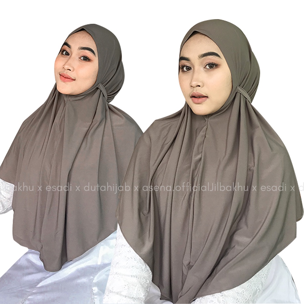 Hijab Bergo Jersey Tali Instan Jersey Premium Grade A