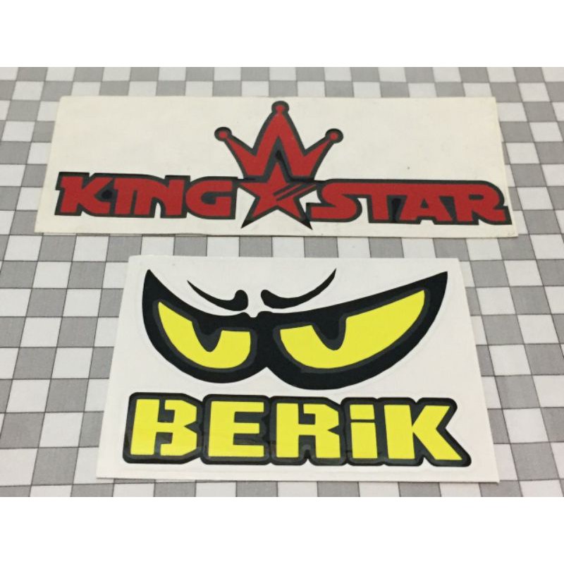 

stiker cutting logo BERIK