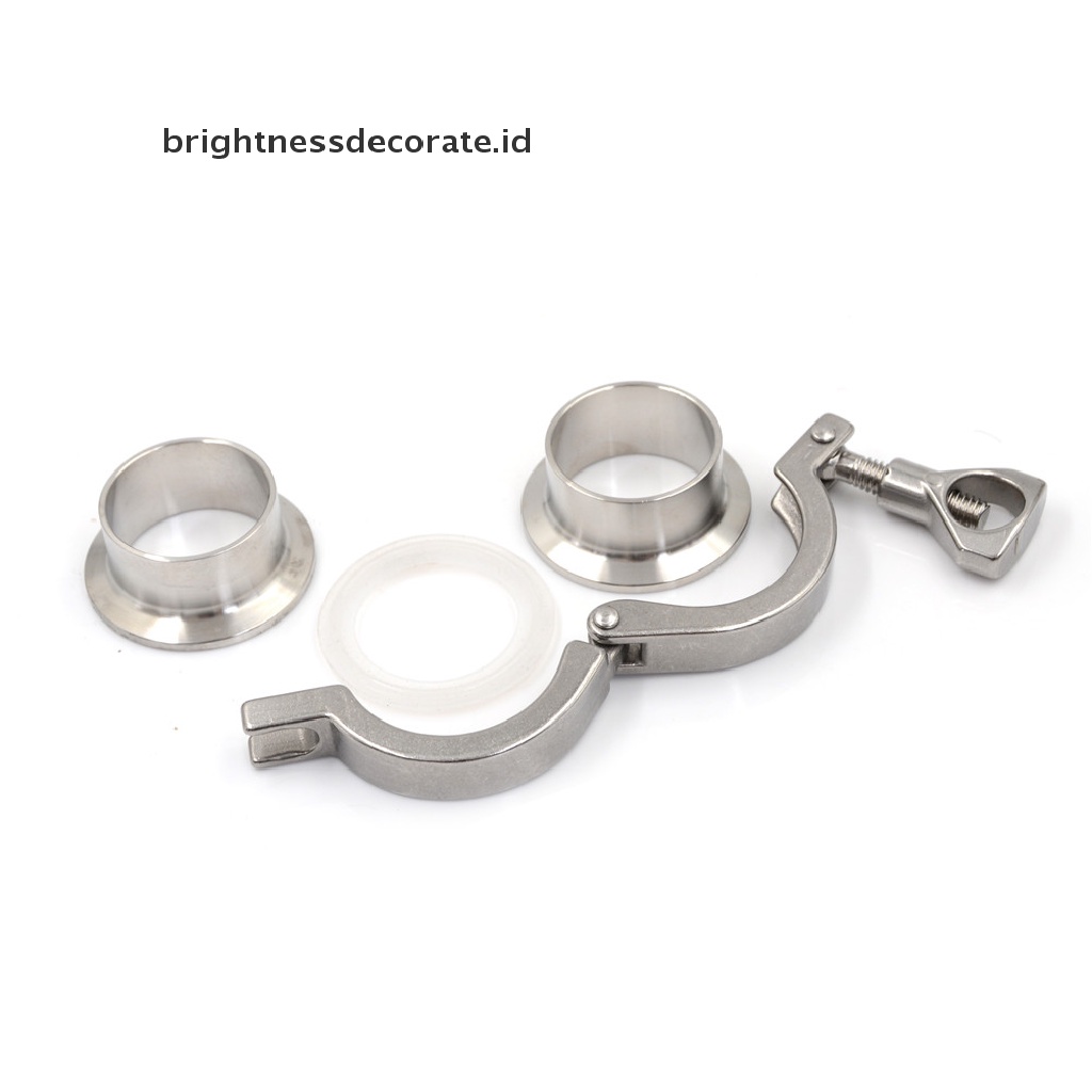 Set Pipa Sanitasi Ferrule Gasket 1.5 Inch Tri Clamp