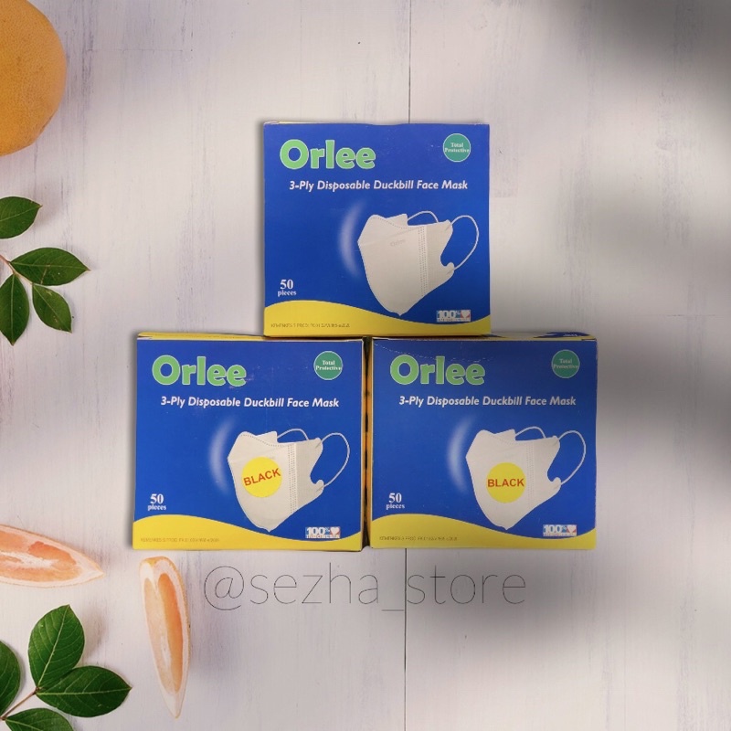 MASKER ORLEE DUCKBILL PREMIUM (1box isi 50pcs)