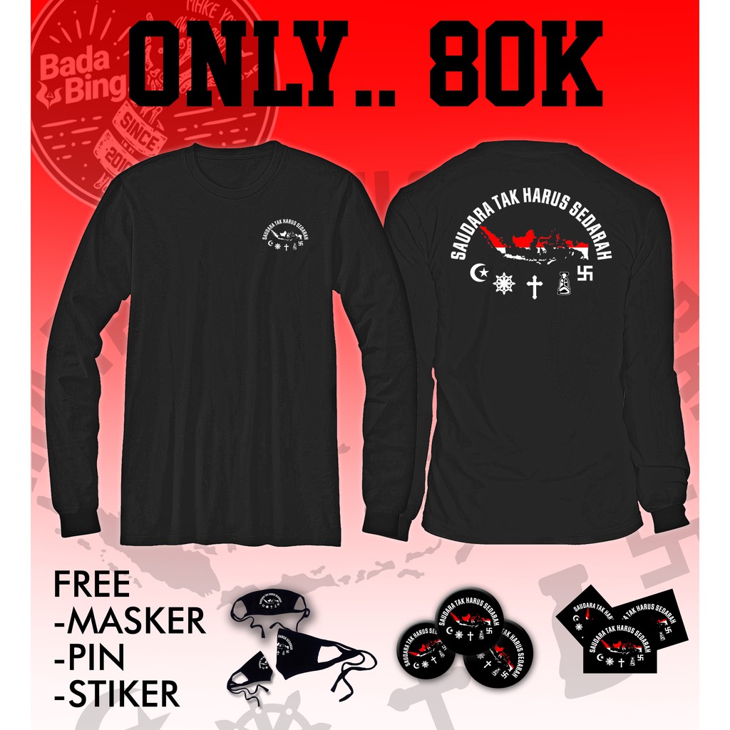 Baju saudara tak harus sedarah tangan panjang