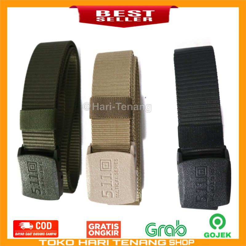 GESPER YKK SP 511 BAHAN NYLON KANVAS/SABUK TACTICAL 511 IMPORT/GESPER 511 KANVAS NYLON