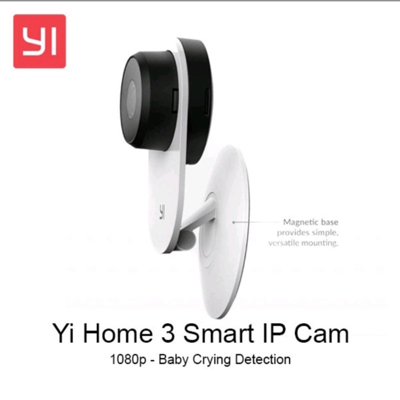 Yi Home 3 Xiaoyi Wifi IP Camera CCTV Full HD1080p International Version