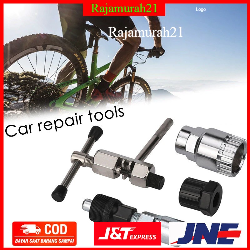 4 in 1 Perlengkapan Reparasi Rantai Sepeda Bicycle Chain Socket Tool Set