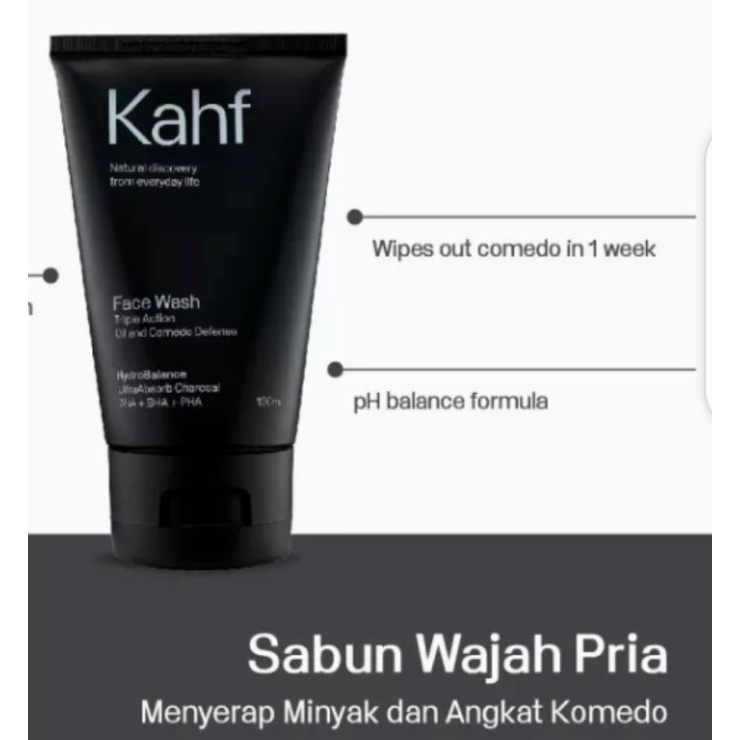 Kahf Face wash | Sabun Muka 100ml