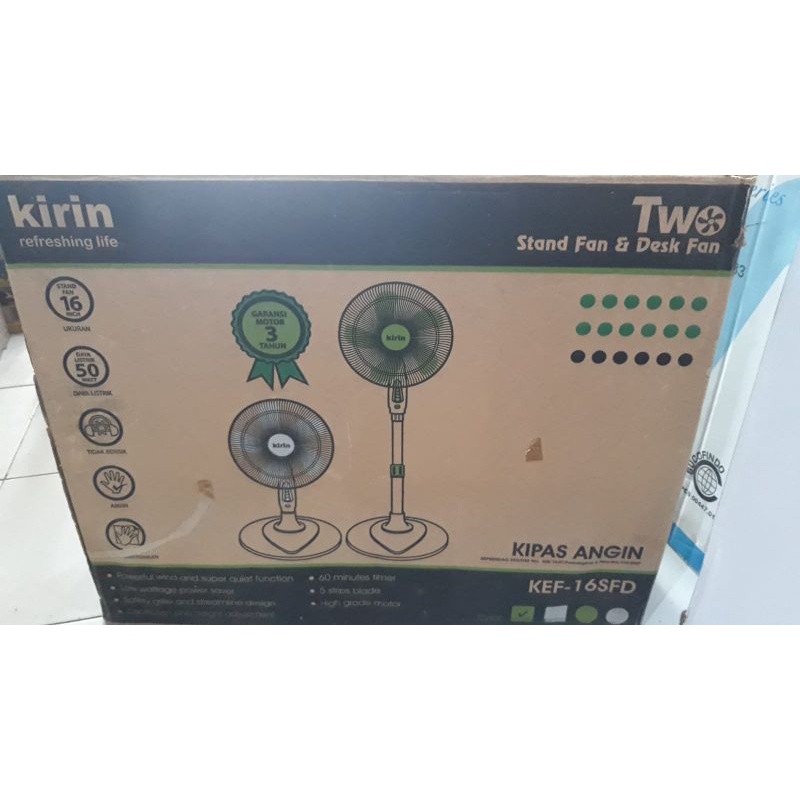 Kipas angin berdiri Kirin KEF 16SFD