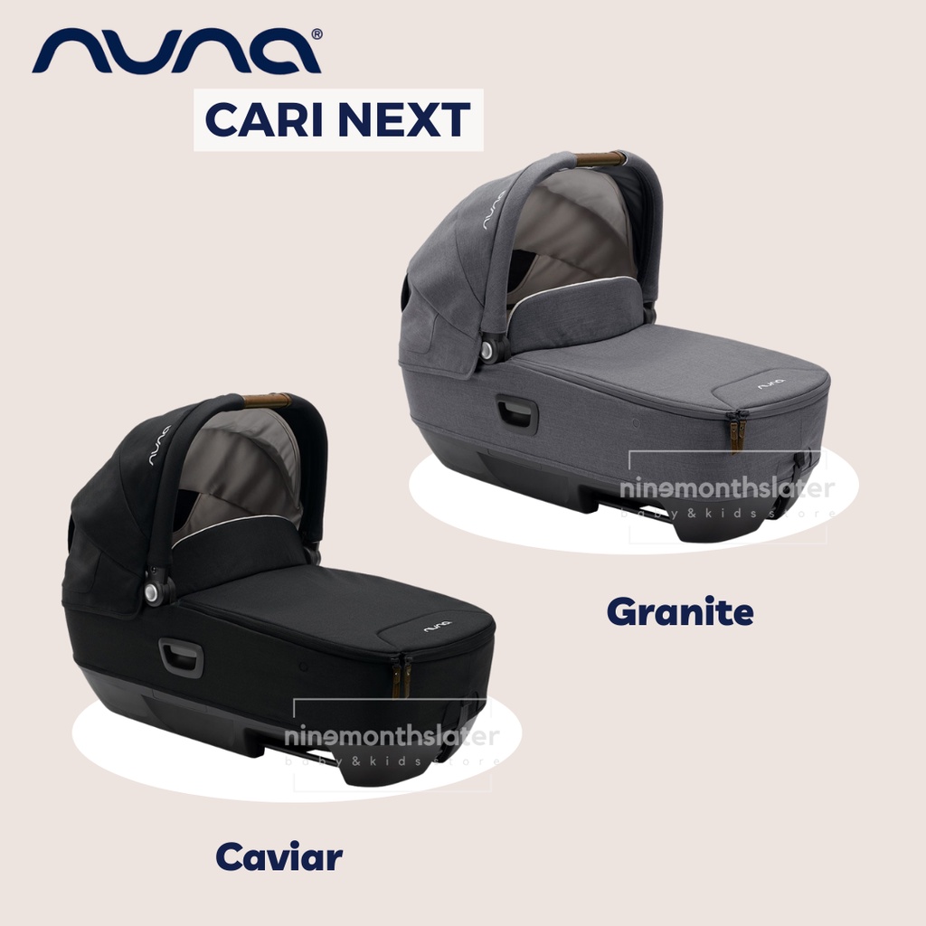 Nuna Cari Next Bassinet Carrycot - Baby Carrier Newborn Carry Cot Carseat Infant Basinet Keranjang Tidur Anak Bayi Portable Carsit Kursi Duduk Mobil Baby