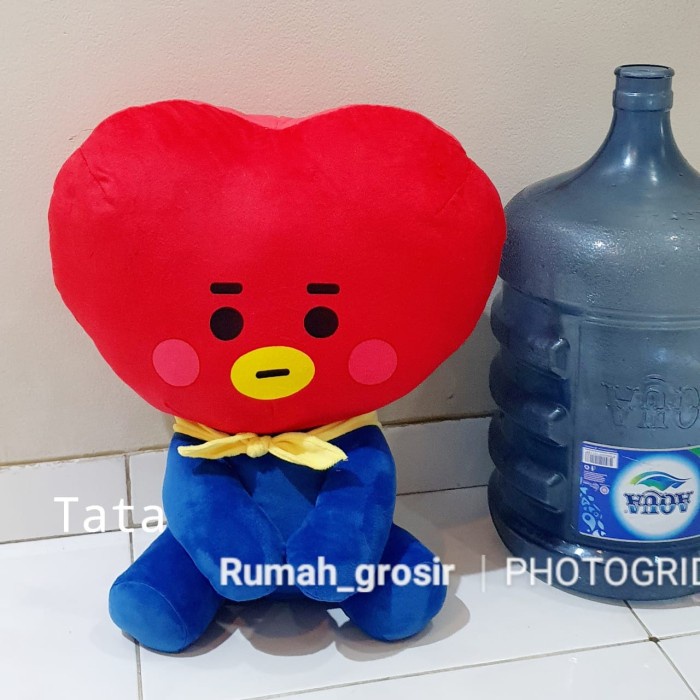 VIRAL- Boneka Cute Baby Sitting BT21 BTS Unofficial Ukuran Jumbo - SIT TATA JUMBO
