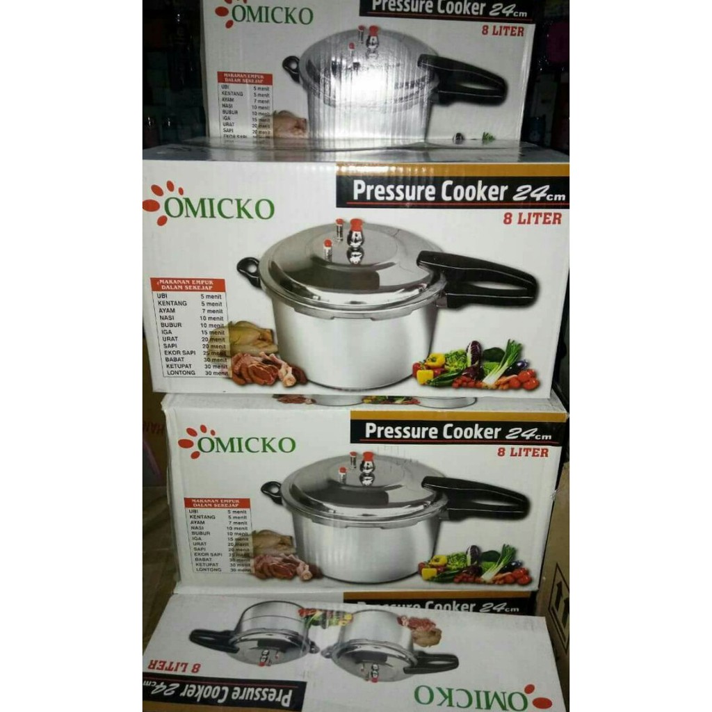Omicko pressure Cooker / Panci Presto 24Cm 8 Liter