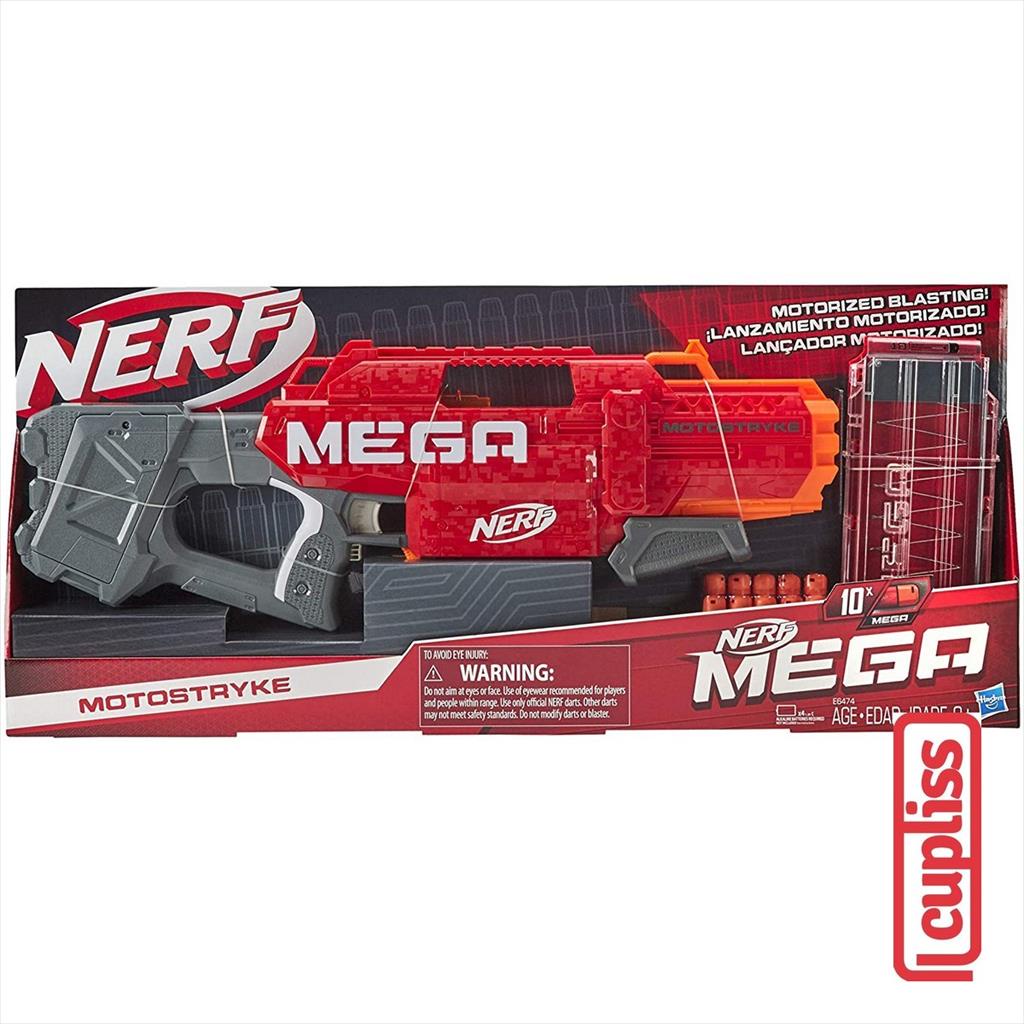 NERF Mega Motostryke Motorized Blast Hasbro E6474