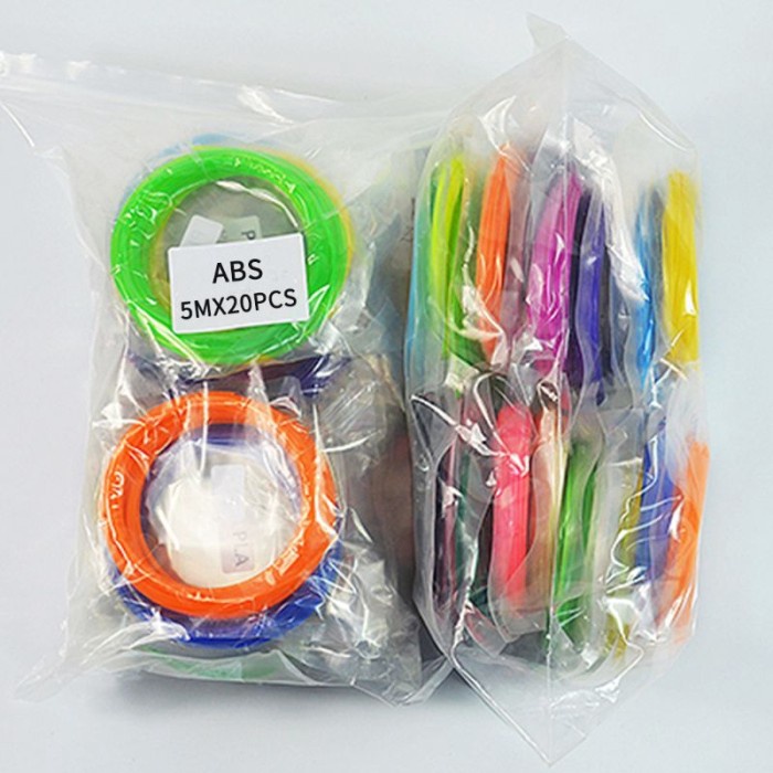 

Pendrawing- 5M 20 Colors 3D Printing Drawing Pen Abs Filament 1.75Mm Plastic -Drawing-Pen.