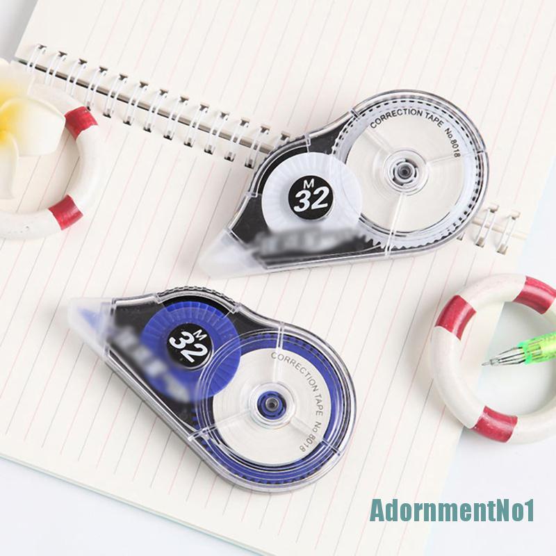 (AdornmentNo1) Correction Tape / Tip Ex Kertas Roller 32M X 5MM Untuk Sekolah / Kantor