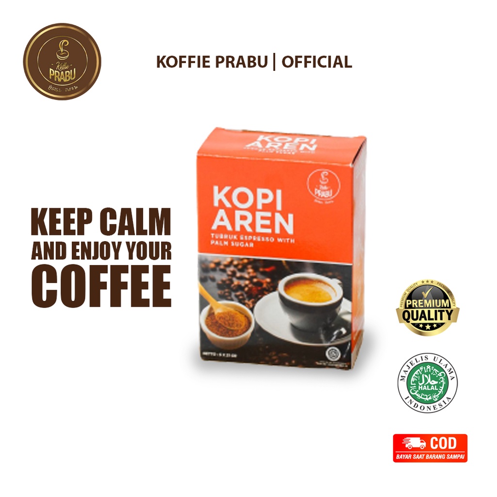 

{BARU DAN TERLAKU} Kopi Gula Aren Bubuk Hitam Instant by Koffie Prabu