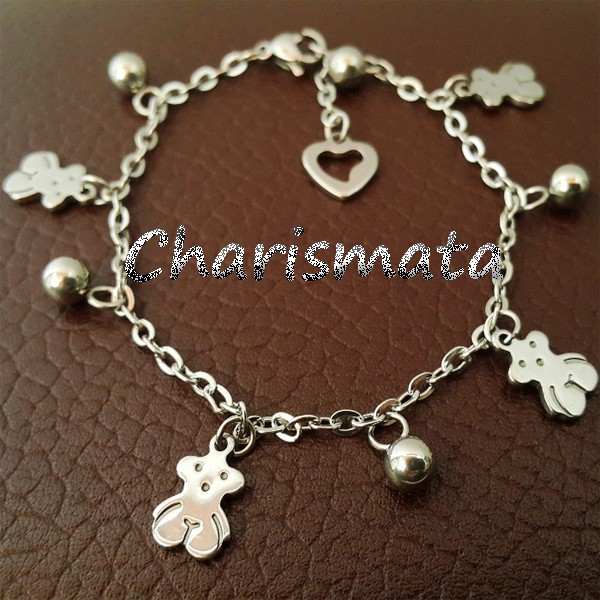 GELANG KAKI/TANGAN TITANIUM PANDA